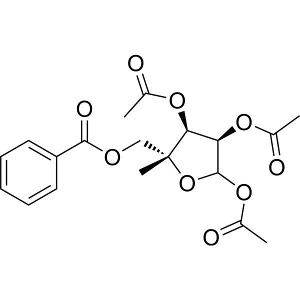 5-O-Benzoyl-1,2,3-tri-O-acetyl-4-C-methyl-D-ribofuranose 503543-44-0
